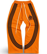 Starseed Studios ORANGE / BLACK FRENCH TERRY PANT